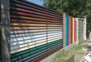 Забор жалюзи под дерево Орех в г. Темиртау